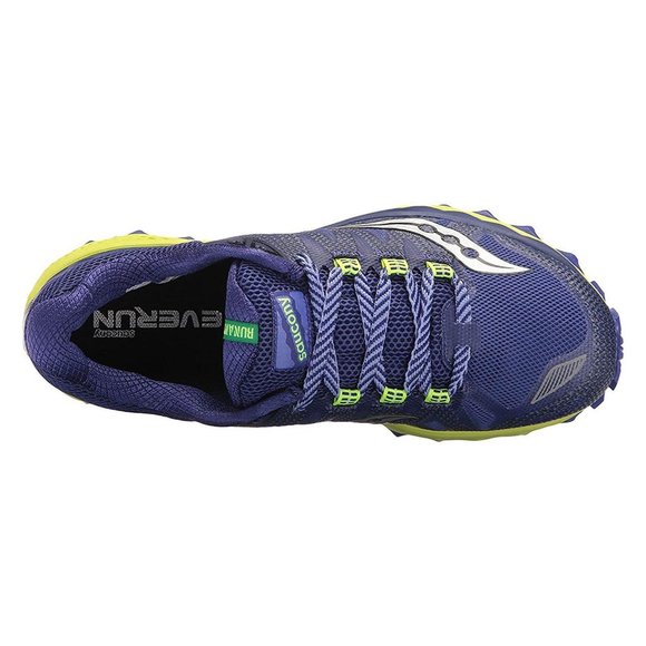 Saucony Women’s Peregrine 7, Blue Citron Size 9.5 - Picture 6 of 7